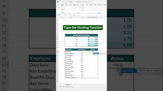 Lets learn Xlookup in excel [upl. by Eltsryk622]