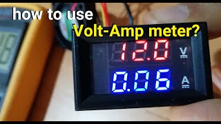 Training to use DSNVC288 Digit Voltmeter Ammeter [upl. by Sayer]