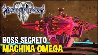 Kingdom Hearts 3  BOSS SECRETO Machina Omega Orichalcum [upl. by Stoffel]