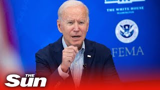 LIVE President Biden visits Louisiana to view hurricane Ida damage [upl. by Aubrette]