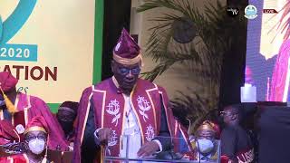 UNILAG 2020 CONVOCATION CEREMONY MORNING SESSION [upl. by Aramaj]