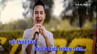 Karaoke Nồng nàn Hà Nội Hoàng Hải Demo YouTube [upl. by Nylorahs]