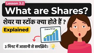 What are Shares Shares Kya Hote Hai Company Shares Explained in Hindi [upl. by Eladnwahs]