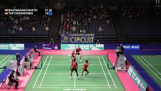 Match point  Bhatnagar  Crasto vs Toft  Graversen  XD SF  Scottish Open 2021 [upl. by My]