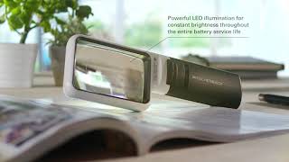 Eschenbach mobilux LED Illuminated handheld magnifiers [upl. by Elisabet]