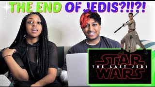 Star Wars The Last Jedi Teaser Trailer 1 REACTION [upl. by Mosa437]