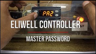 Eliwell Controller Master Password DIY [upl. by Akerdna]