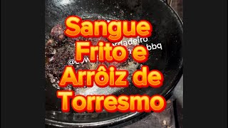 Chouriço Frito com arroz de torresmo [upl. by Nolahs948]