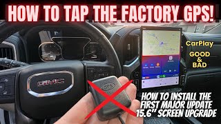 How To Tap Into Your Factory GPS Antenna For An Aftermarket Screen amp The First Major Software Update [upl. by Isherwood]