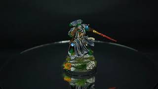 Dark Angels Primaris Librarian in Phobos Armour Showcase [upl. by Seppala452]