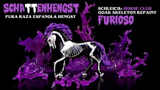 Schleich ® Horse Club ™ Schattenhengst  Pura Raza Espanola Hengst  OOAK Skeleton Repaint [upl. by Ludwig634]