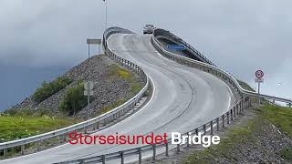 Storseisundet Bridge Norway [upl. by Heilner343]