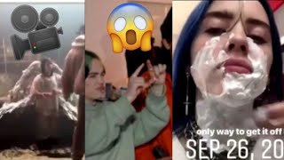 Billie Eilish behind the scenes mv Therefore I am Xanny Everything I wanted etc [upl. by Aicia]