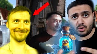 HE TRANSFORMED INTO A MINION DO NOT BUY DESPICABLE ME 4 POTION FROM THE SHADY MAN [upl. by Orbadiah558]