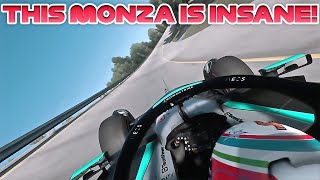 This Monza is UNREAL  GYRO CAM around Monza66  F1 [upl. by Anora296]