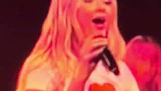 Zara Larsson concert performing ain’t my fault performance on stage live [upl. by Otineb]