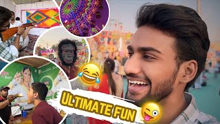 Dussehra mela 😍 Ultimate Fun with my friend 🤣 [upl. by Seuqram]