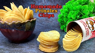 Pringles Chips at Home Recipe  Instant Easy Homemade Pringles Chips Recipe [upl. by Akimyt]