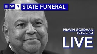 LIVE Special official funeral for Former Minister Pravin Gordhan [upl. by Anirbaz]