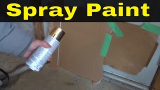 How To Spray Paint ProperlyFull Tutorial [upl. by Halimak]