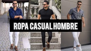 50 LOOKS CASUAL PARA HOMBRES 2023  ROPA DE MODA [upl. by Eive]