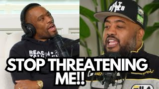 MARC LAMONT HILL AND QUEENZFLIP ARGUMENT HEATED [upl. by Fullerton510]