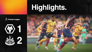 Beaten by Barnes screamer  Wolves 12 Newcastle  Highlights [upl. by Trebo323]