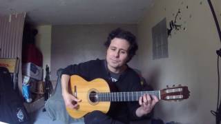 Falseta for quotescobilla por soleáquot Guitar lesson [upl. by Zetes]