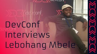 DevConf Interviews Lebohang Mbele DevConf 2023 [upl. by Kelly]