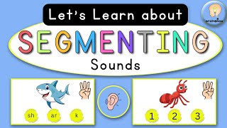 Segmenting Sounds For Kids  Phonemic Awareness [upl. by Roarke]