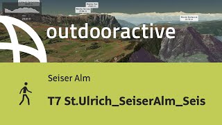 Wanderung auf der Seiser Alm T7 StUlrichSeiserAlmSeis [upl. by Bonnie723]