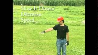 Hand Signals  Slow It Down  Decrease Speed [upl. by Cressi627]