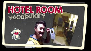 Hotel room  English vocabulary [upl. by Norvol]