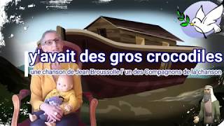 Y  avait des gros crocodiles   Comptine animalière [upl. by Franny145]