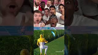 🐠 What are the chances of finding a Mythic Goldfish  🐠fortnite MrBeast Sidemen [upl. by Adnahsor]