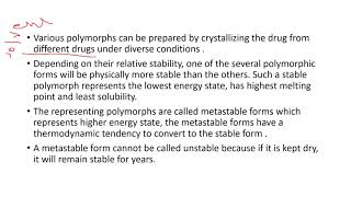 Preformulation Lect 2 [upl. by Kries230]