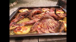 CABRITO AL HORNO DE LEÑA [upl. by Rehpatsirhc]