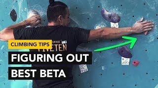 Rock Climbing Tips Finding a better beta on a crucial start [upl. by Norrahs900]