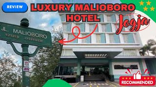 Vlog Hotel Luxury Malioboro Yogyakarta  Hotel Bintang 4 Ramah Dikantong [upl. by Anneehs390]