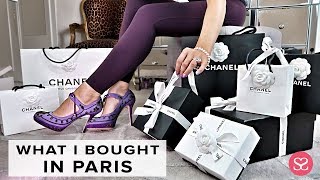 OPENING WHAT I BOUGHT IN PARIS  LUXURY CHANEL HAUL  Sophie Shohet [upl. by Uamak]