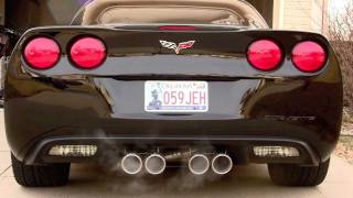 Corvette C6 with Borla Exhaust [upl. by Hermine47]