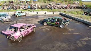 20240915 Demolition Derby Napierville Hit 09 [upl. by Ailb]