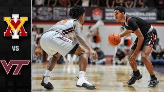 VMI vs Virginia Tech Basketball Highlights 201819 [upl. by Lerual]