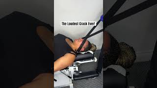 The Loudest Crack Ever osteopathy chiropratic neckinjury ringdinger [upl. by Eberly661]