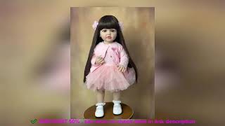 ✔️BZDOLL 55CM 22Inch Can Stand Reborn Baby Lifelike Girl Doll Full Soft [upl. by Novia]