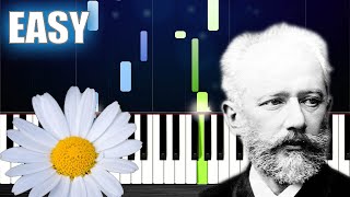 Tchaikovsky  Waltz of the Flowers  EASY Piano Tutorial by PlutaX [upl. by Llerraf]