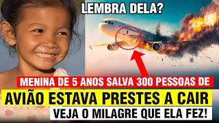 LEMBRA DELA Menina impede avião de cair e salva 300 pessoas  Milagre inacreditável [upl. by Dickie]