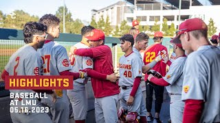 Baseball  USC 8 LMU 6 Highlights 51623 [upl. by Zuliram757]