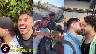 GAY COUPLE TIKTOKS COMPILATION 115  Gay Couples 🥰✨ [upl. by Ruhtracm]