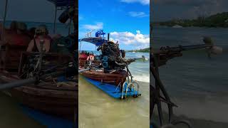 Long boat up close Phuket Thailand [upl. by Benisch]